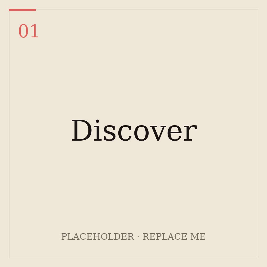Discover — uncovering the people and problems behind the idea